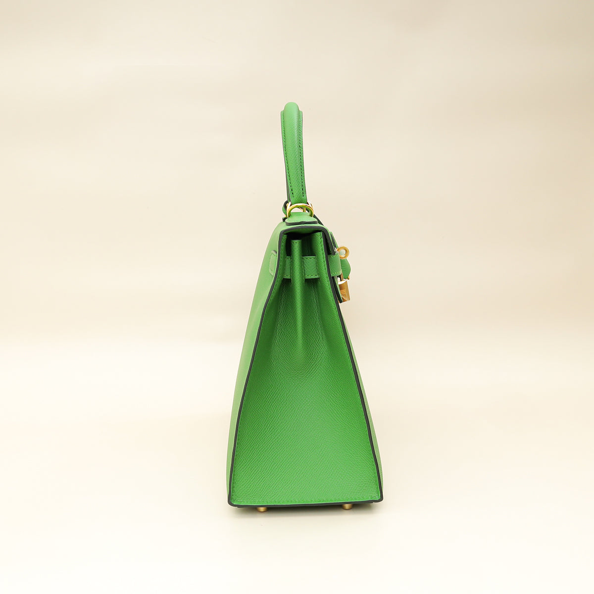 Hermes Vert Yucca Kelly 28 Sellier Bag