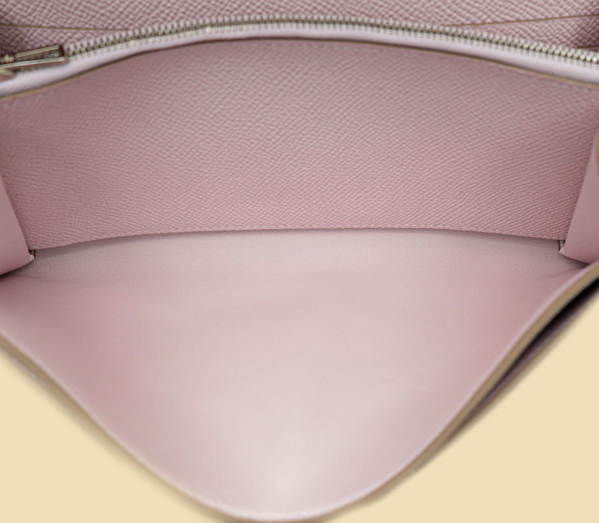 Hermes Mauve Pale Constance To Go Wallet