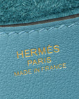 Hermes Blue Jean Stitch In-The-Loop 18 Bag