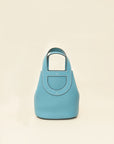 Hermes Blue Jean Stitch In-The-Loop 18 Bag