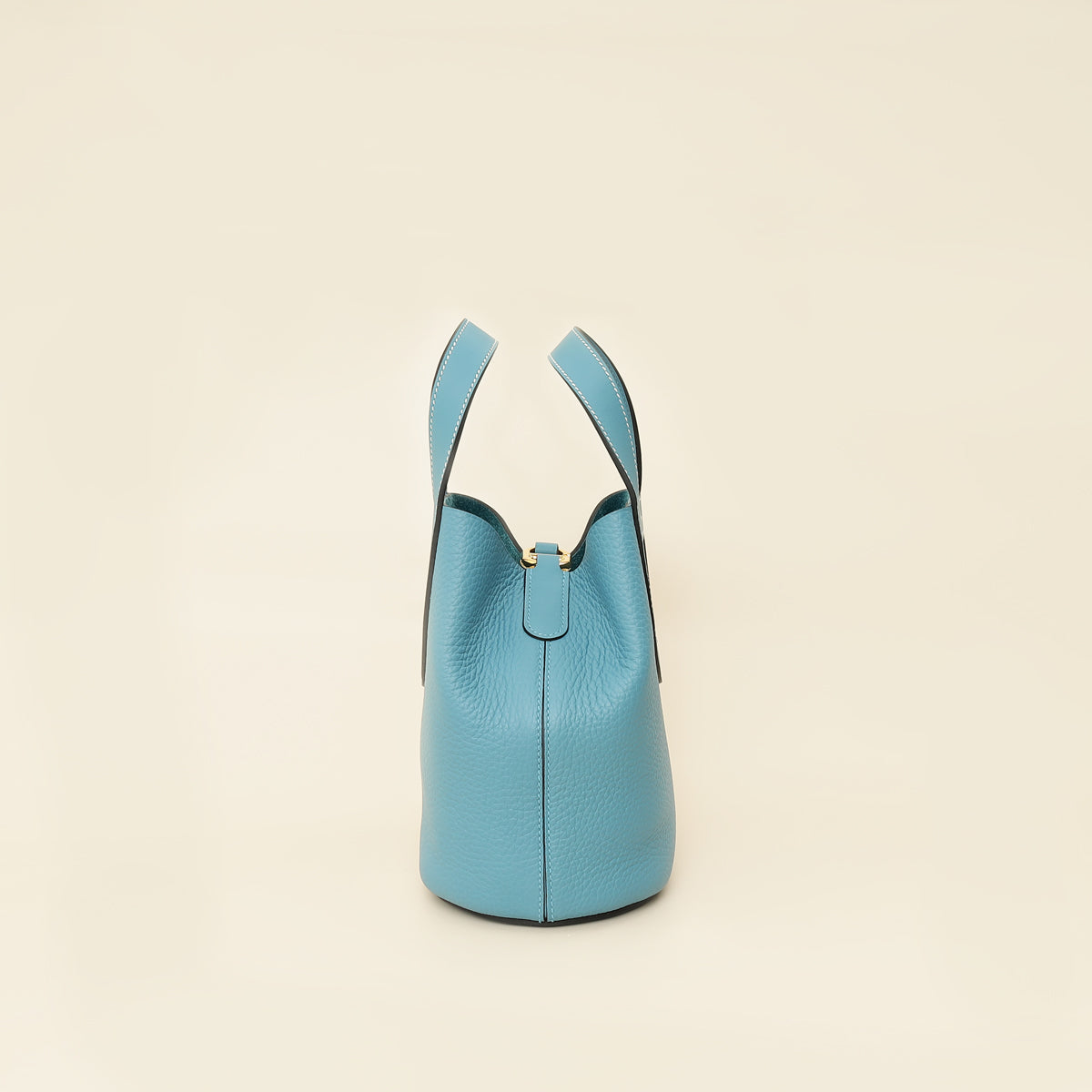 Hermes Blue Jean Stitch In-The-Loop 18 Bag