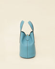 Hermes Blue Jean Stitch In-The-Loop 18 Bag