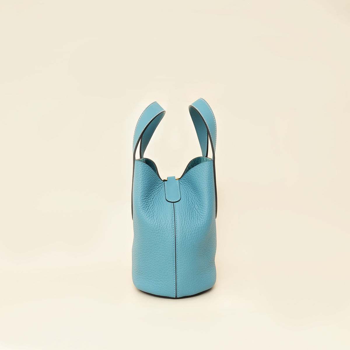 Hermes Blue Jean Stitch In-The-Loop 18 Bag
