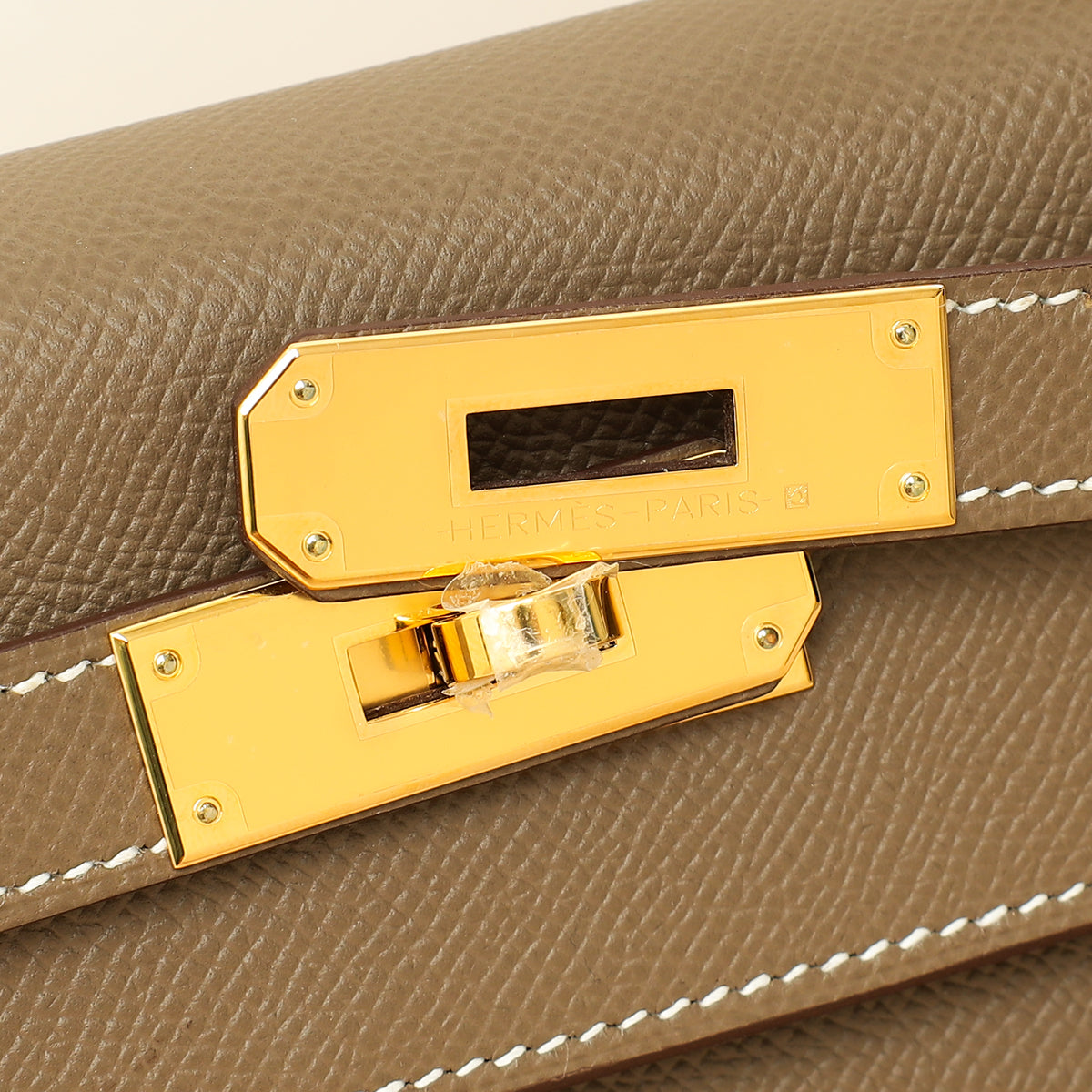 Hermes Etoupe Sellier Kelly 28 Bag