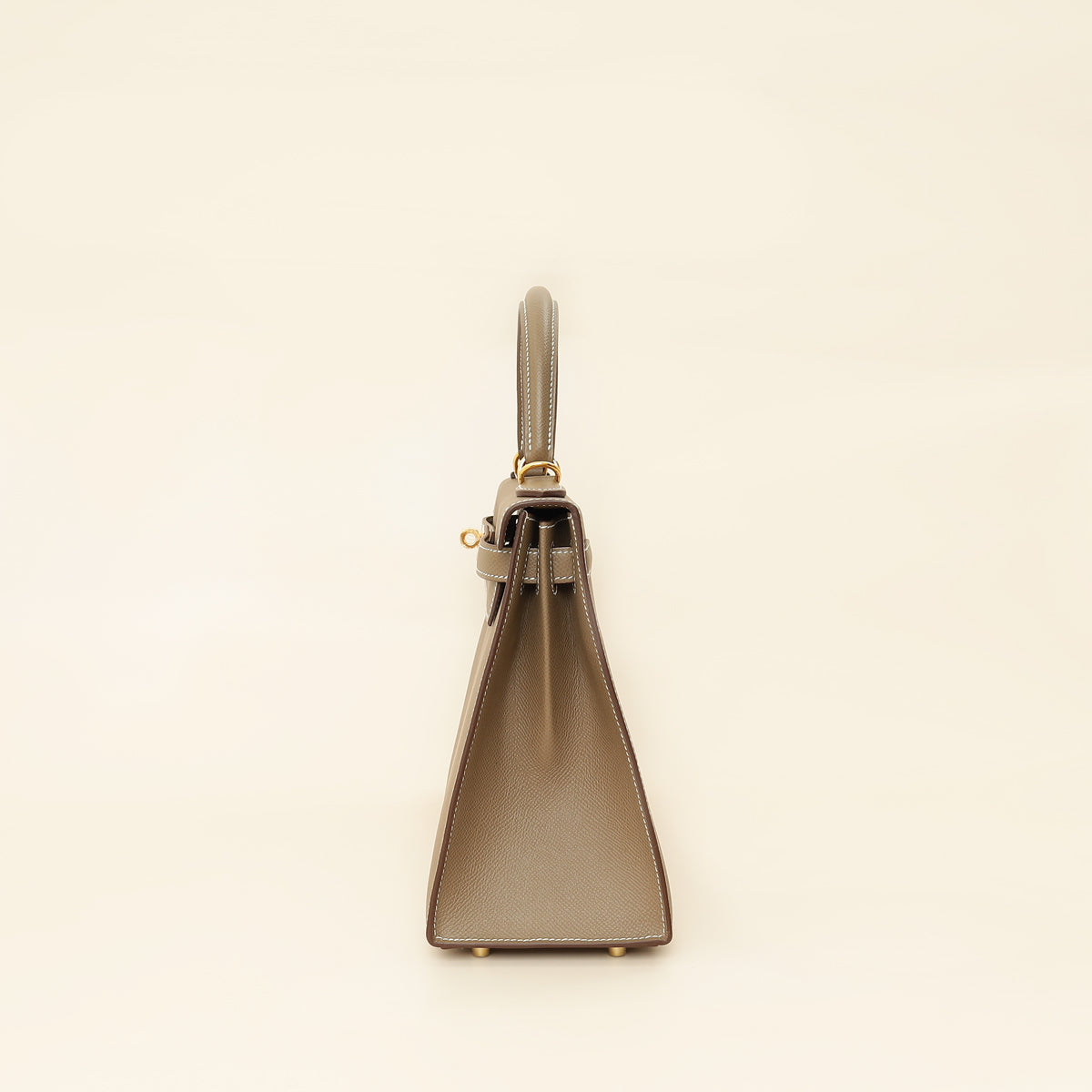 Hermes Etoupe Sellier Kelly 28 Bag