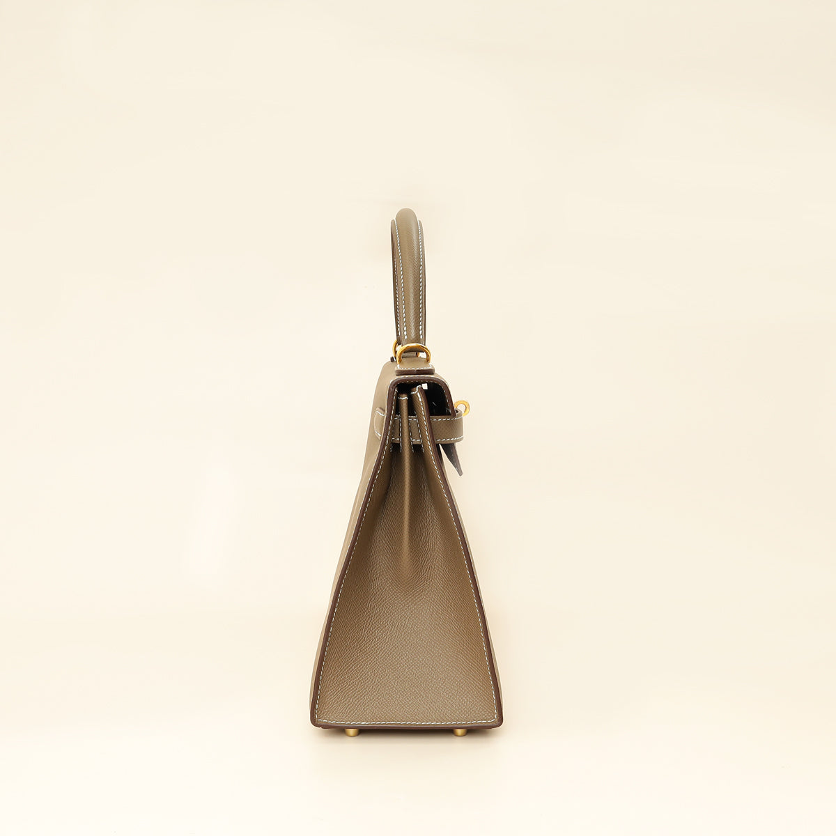 Hermes Etoupe Sellier Kelly 28 Bag