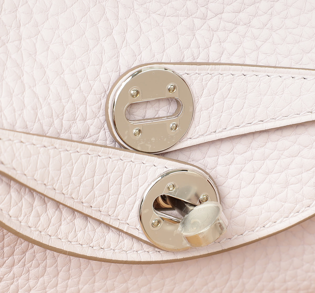 Hermes Mauve Pale Mini Lindy Bag