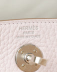 Hermes Mauve Pale Mini Lindy Bag