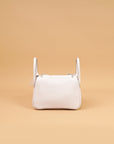 Hermes Mauve Pale Mini Lindy Bag
