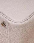 Hermes Mauve Pale Mini Lindy Bag