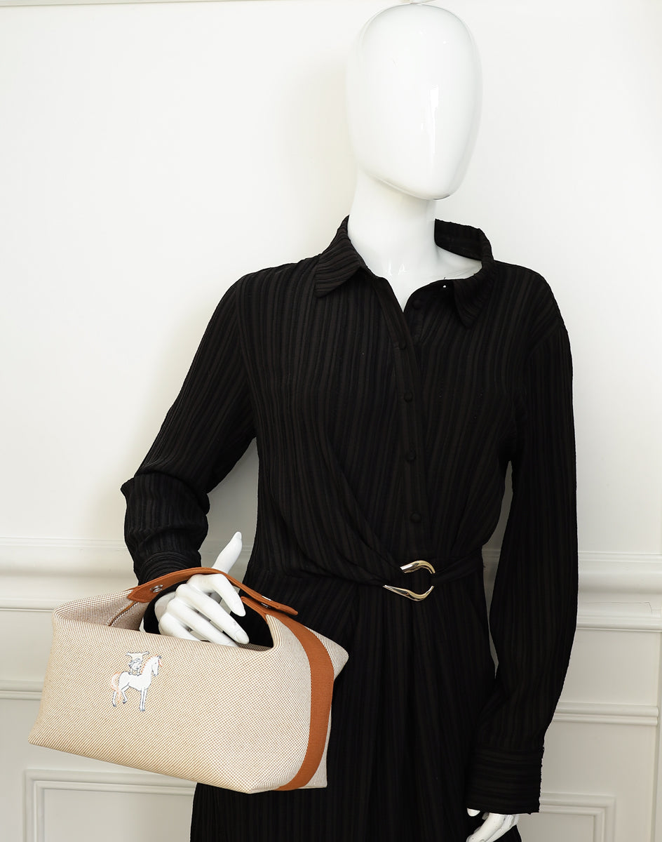 Hermes Biscuit Cabriole Bride-a-Brac Case Large Model