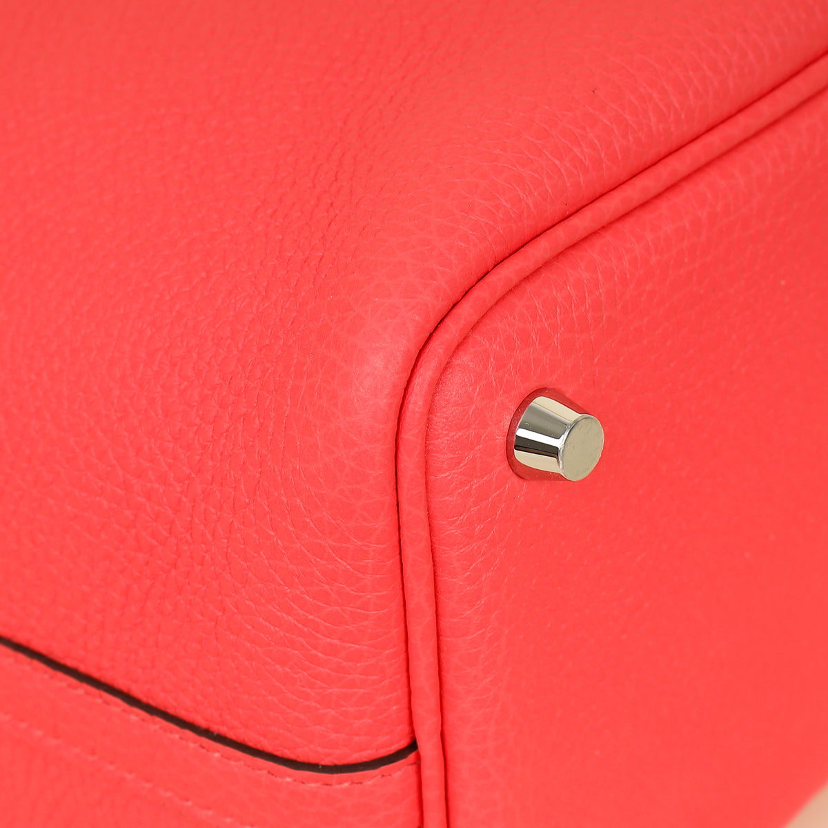 Hermes Rose Texas Picotin Lock 18 Bag