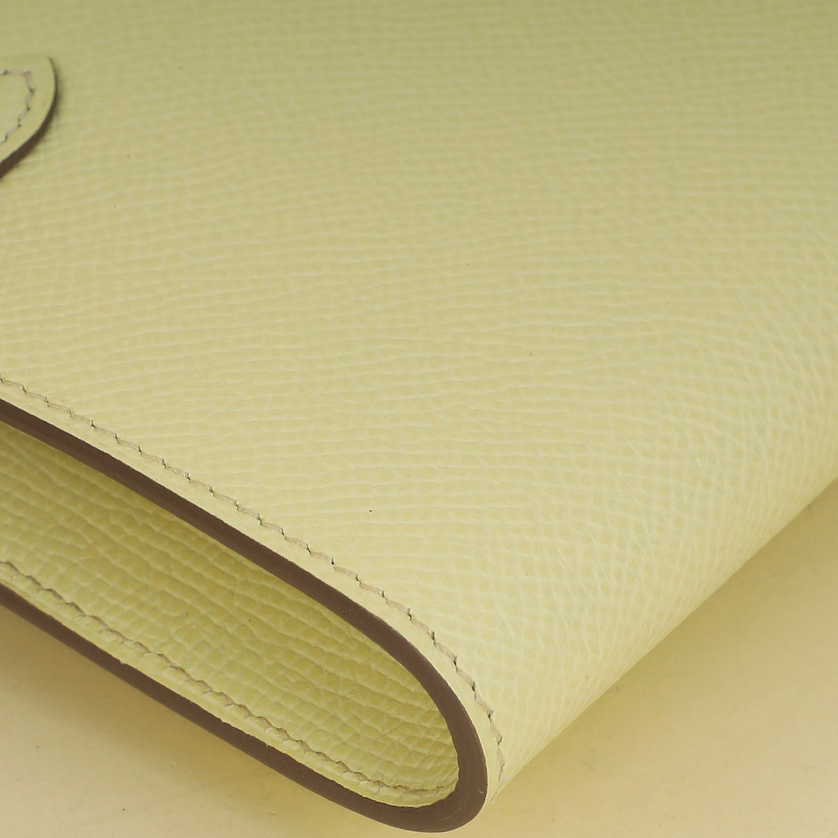 Hermes Jaune Milton Kelly Classic To Go Wallet