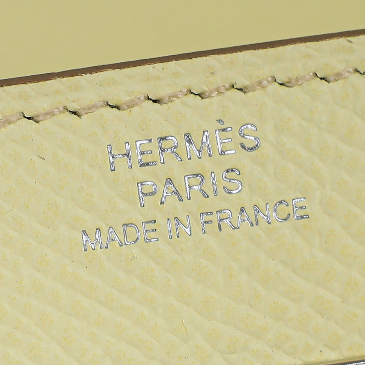 Hermes Jaune Milton Kelly Classic To Go Wallet