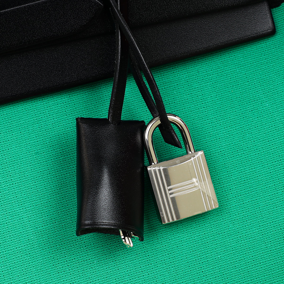 Hermes Bicolor Herbag Zip 31 Laque Bag