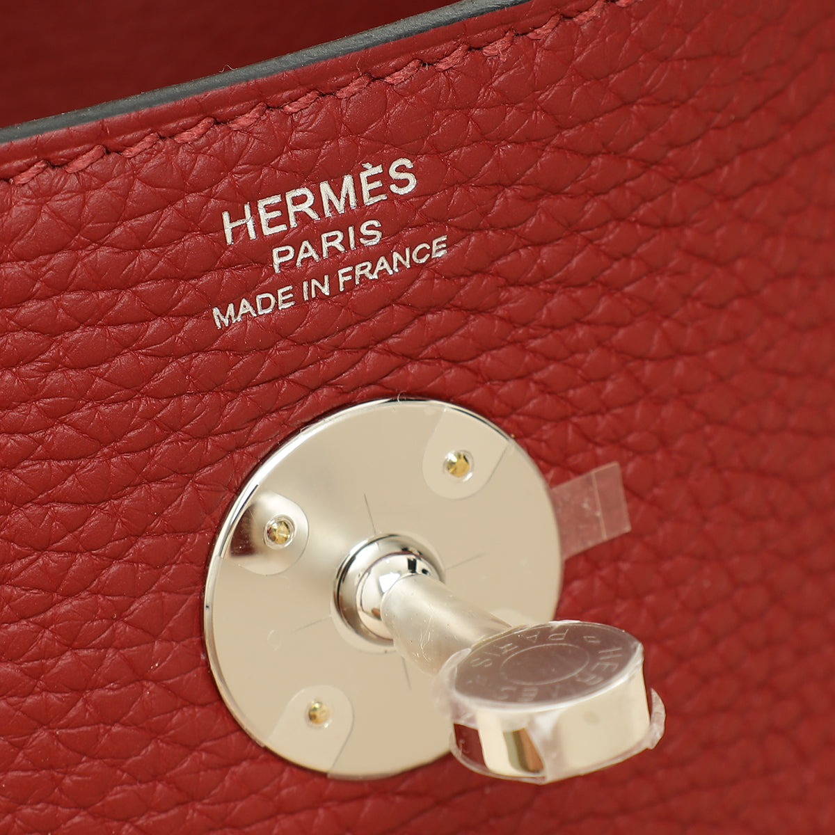 Hermes Rouge H Lindy 26 Bag