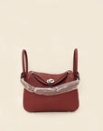 Hermes Rouge H Lindy 26 Bag