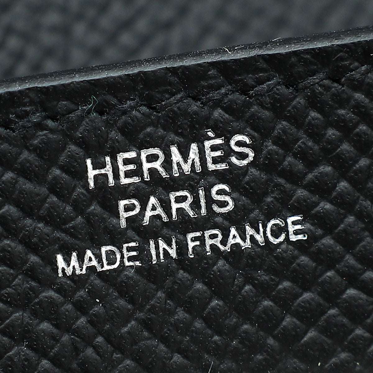 Hermes Noir Classique Kelly To Go Wallet W/ Maxi Quadrille Strap