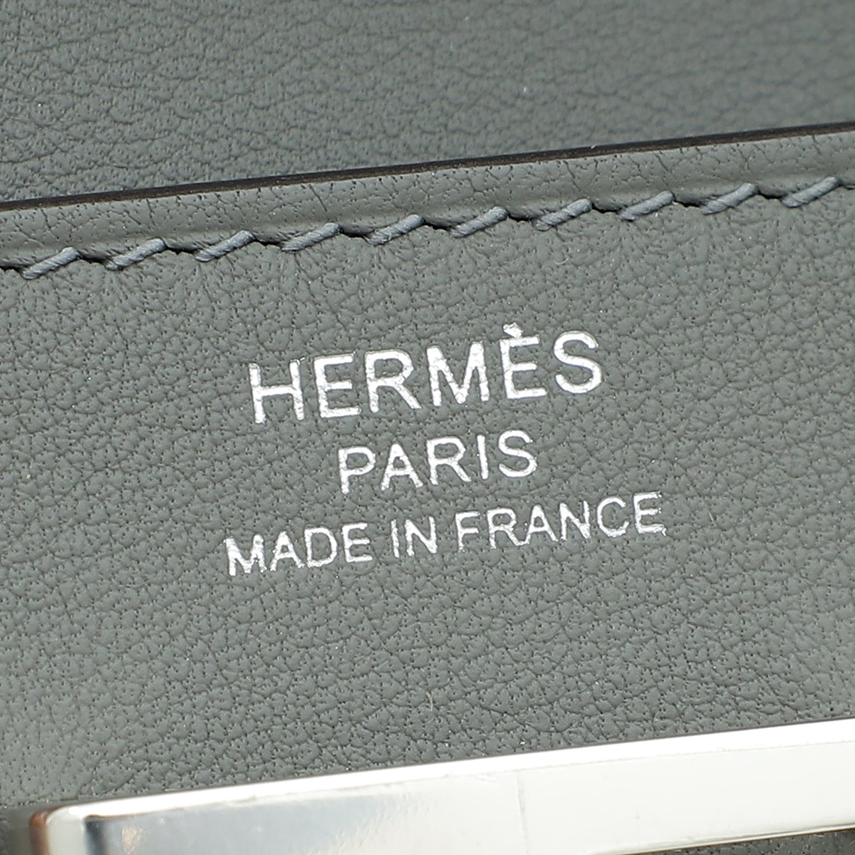 Hermes Gris Meyer Elan Pocket 24 Belt Bag