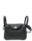 Hermes Noir Mini Lindy Bag