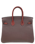 Hermes Bicolor Matte Alligator Birkin 25 Touch Bag