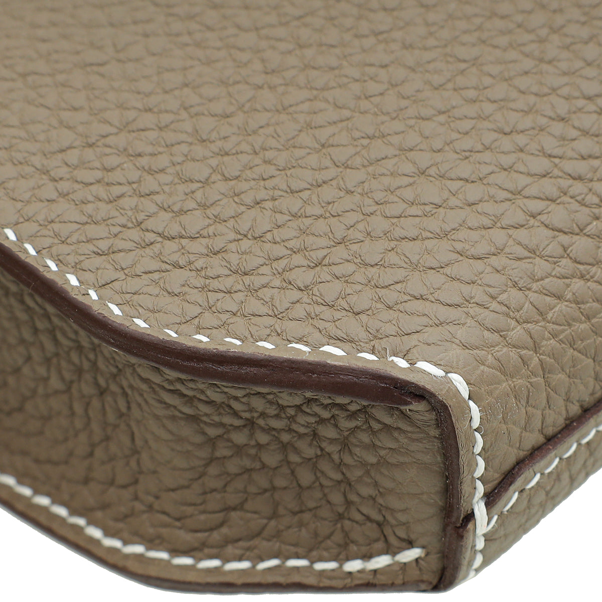 Hermes Etoupe Kelly Depeches 25 Pouch