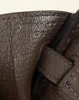 Hermes Ecorce Togo Retourne Birkin 25 Bag