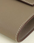 Hermes Etoupe Kelly To Go Wallet