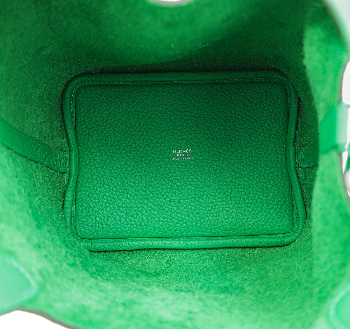 Hermes Bamboo Picotin Lock 18 Monochrome Bag