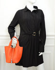 Hermes Orange Poppy Picotin Lock 18 Bag