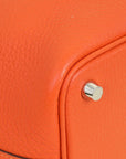 Hermes Orange Poppy Picotin Lock 18 Bag