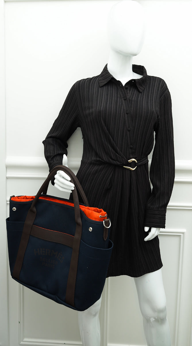 Hermes Bicolor The Grooming Bag