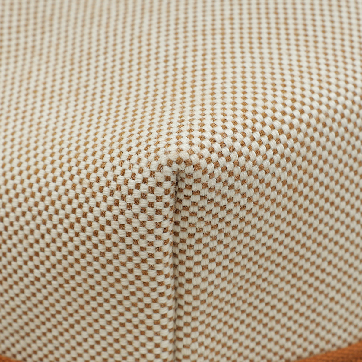 Hermes Biscuit Bride-a-Brac Cabriole Herringbone Large Case