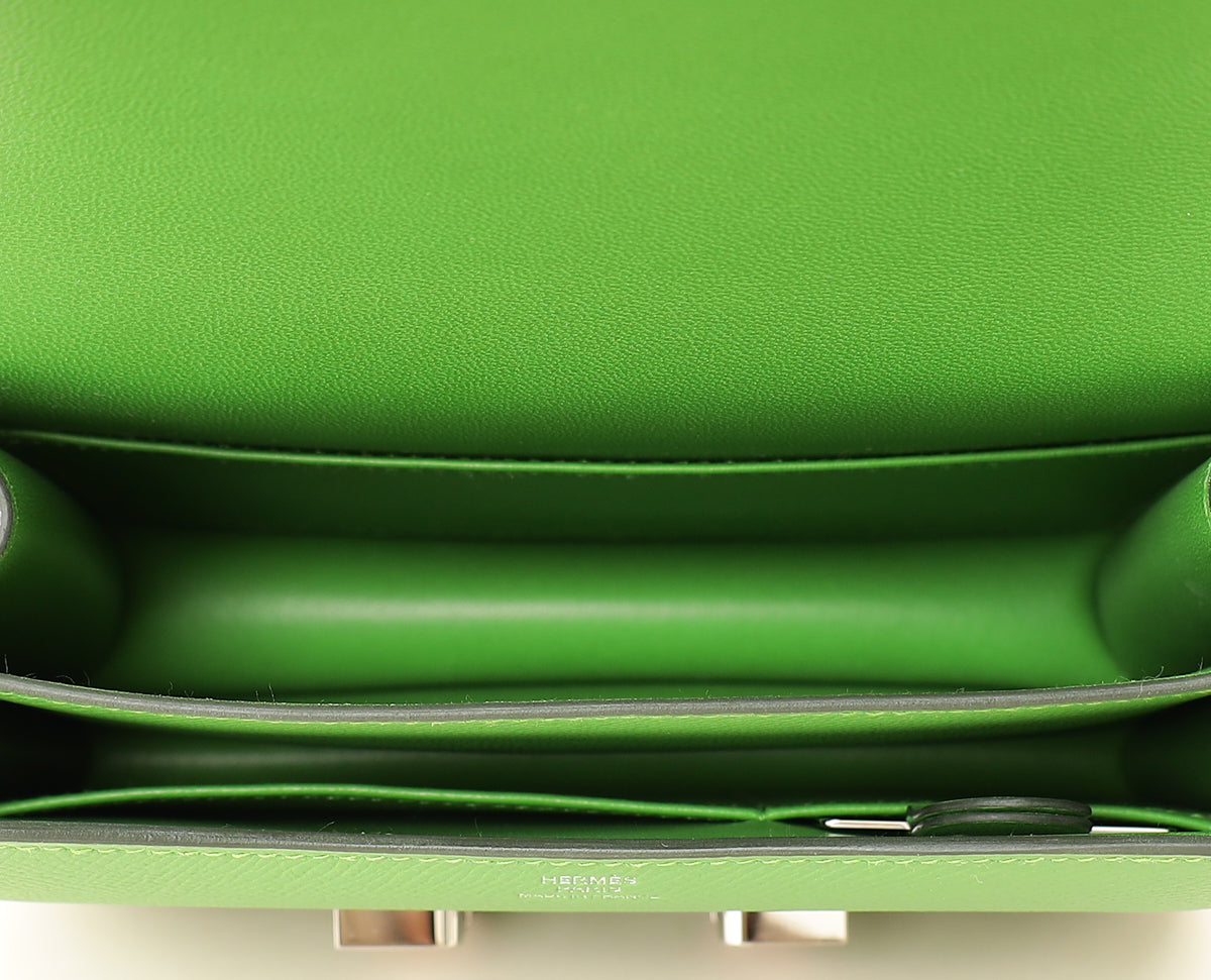 Hermes Vert Yucca Constance III 18 Bag