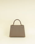 Hermes Etoupe Kelly Sellier 25 Bag