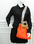 Hermes Bicolor Herbag 31 PM Toile Vache Hunter Bag