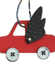 Hermes Multicolor Petit h Winged Car Bag Charm