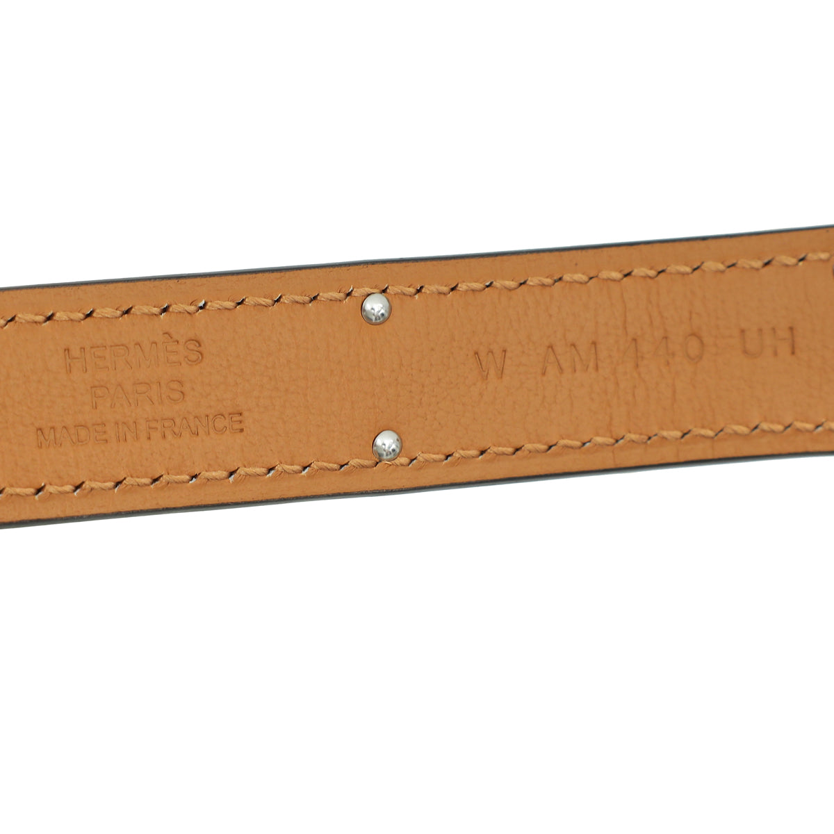 Hermes Etoupe Kelly 18 Belt