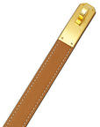 Hermes Gold Kelly 18 Belt