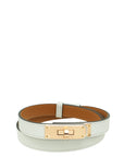 Hermes Blanc Kelly 18 Belt