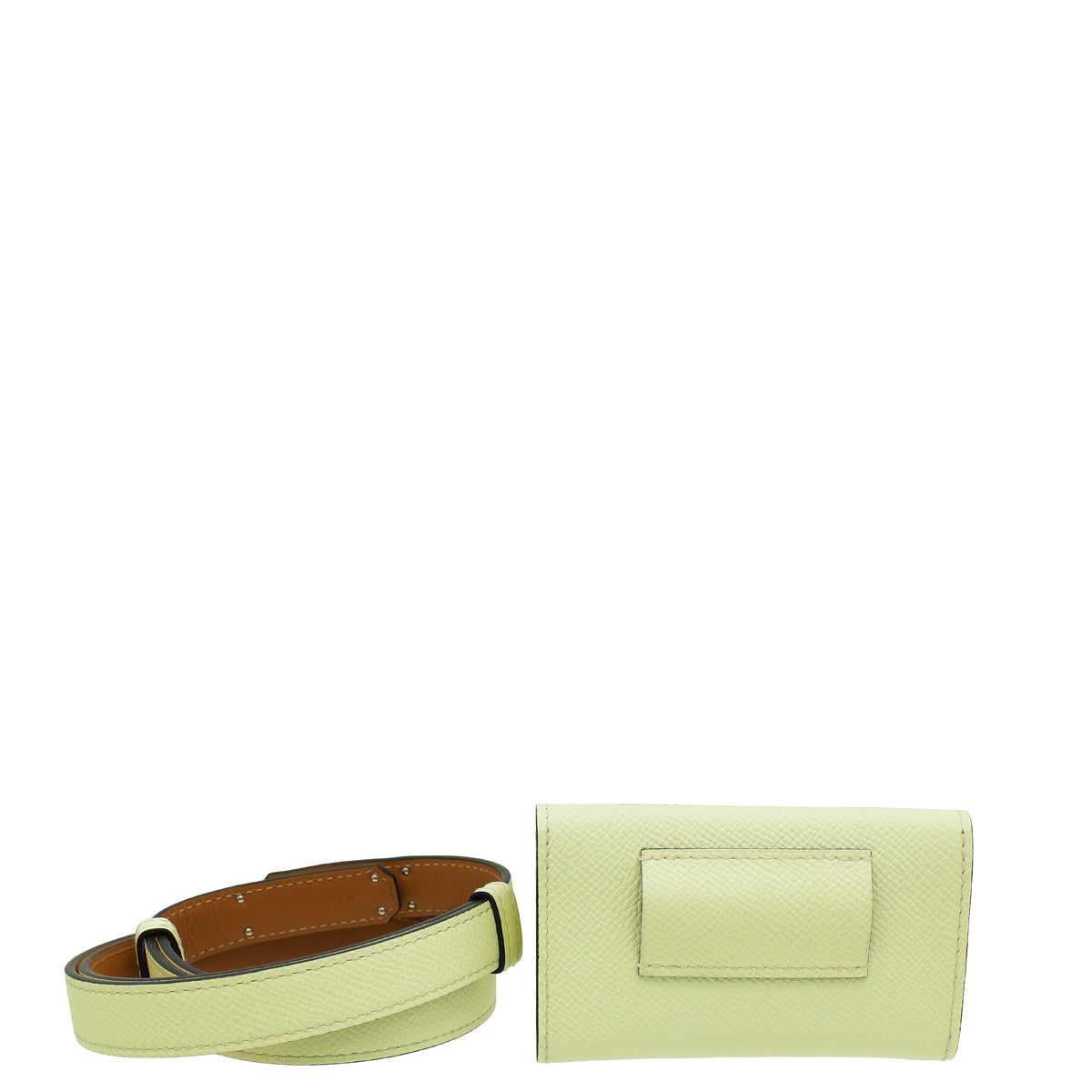 【ポーチ付 /Jaune Milton】HERMES Kelly Pocket 18 ベルト Hermes Jaune Milton Kelly Pocket 18 Belt – The Luxe Society