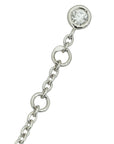 Hermes 18K White Gold Diamond Finesse Bracelet