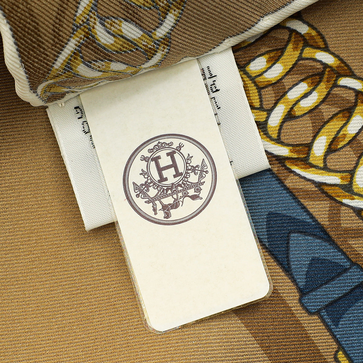 Hermes Tricolor Grand Manege Detail Silk Scarf 70