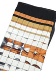 Hermes Multicolor Coaching" by Julia Abadie Cashmere Silk Shawl