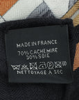 Hermes Multicolor Coaching" by Julia Abadie Cashmere Silk Shawl