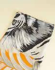 Hermes Tricolor Tigre Royal Double Face Scarf 90