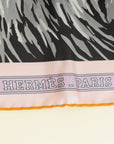 Hermes Tricolor Tigre Royal Double Face Scarf 90