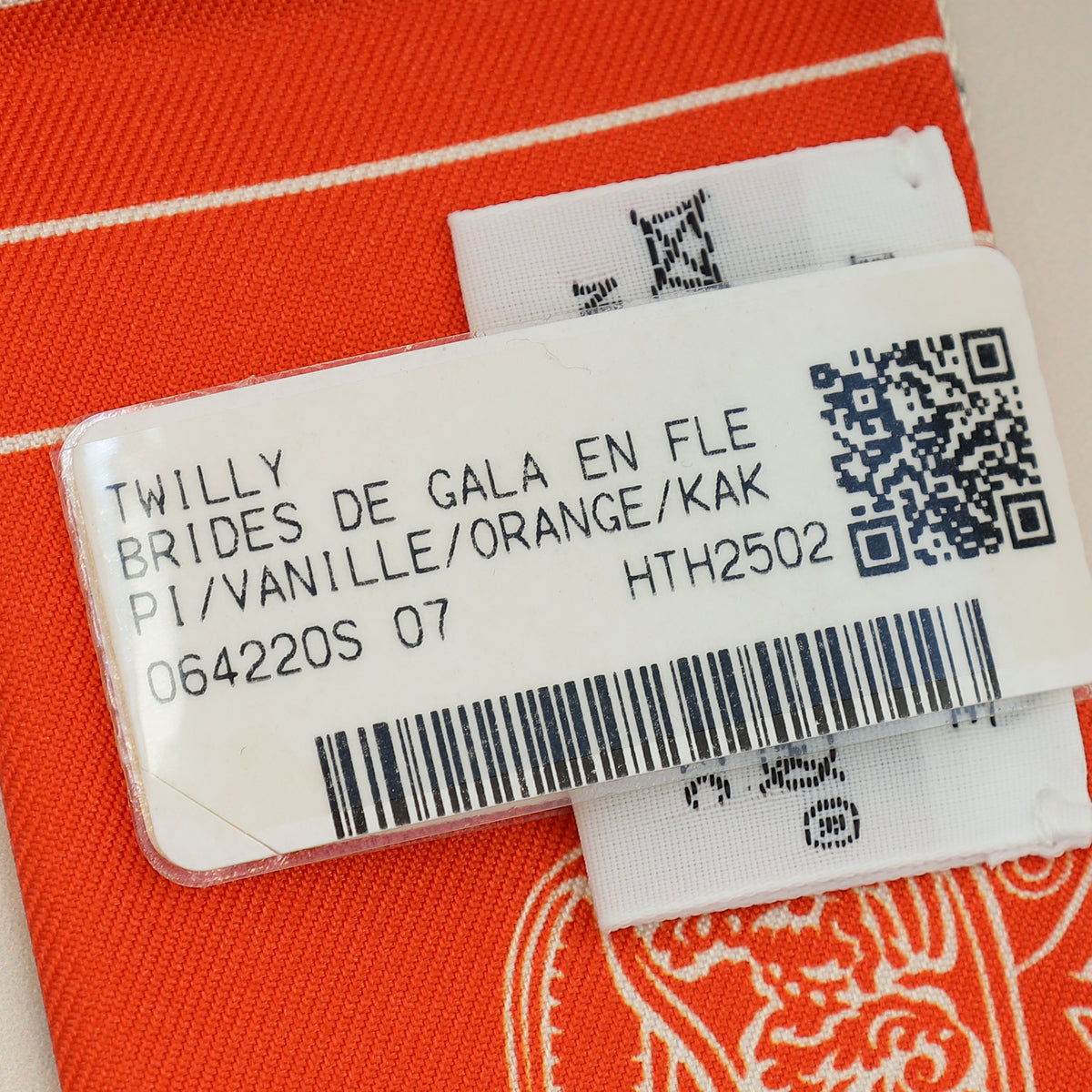 Hermes Tricolor Brides De Gala En Fleurs Twilly
