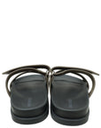 Hermes Etoupe Chypre Sandals 36