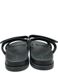 Hermes Noir Chypre Sandal 37.5